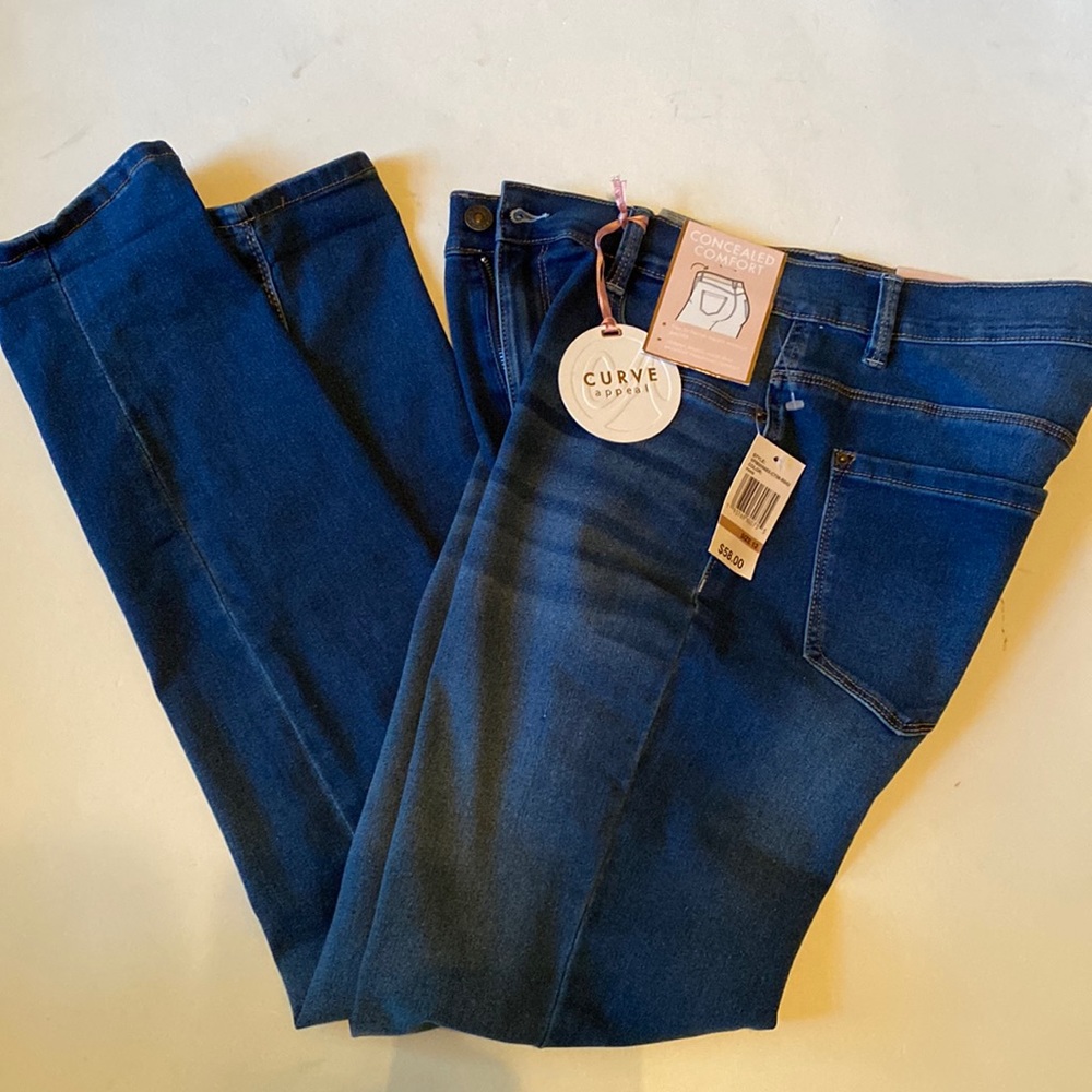 Curve Appeal Skinny Jeans 12/31 NWT